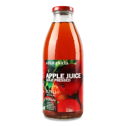 Сік Холодного Віджиму Яблучний, с/пл, 0.75л