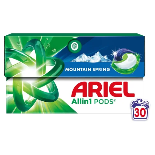 Капсули для прання Ariel Allin1 Pods Гірське джерело 30шт