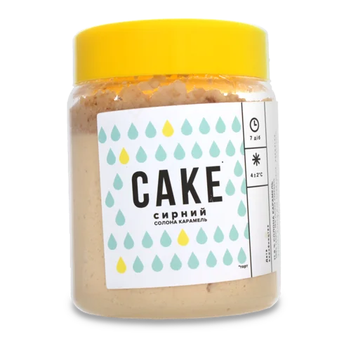 Десерт Творожний Cake Солона Карамель ЛТ, 1г