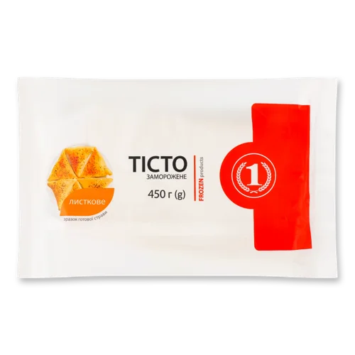 Листкове Тісто Заморожене ТМ '1', 450г
