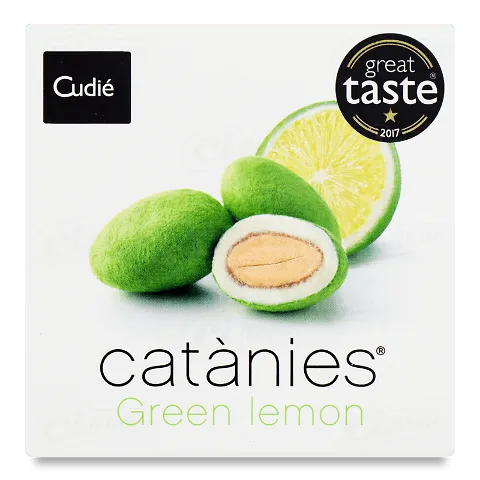 Мигдаль Cudie в оболонці зі смаком зеленого лимона, 100г