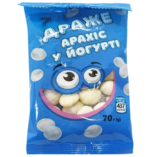 Драже 7 Арахіс у йогурті 70г