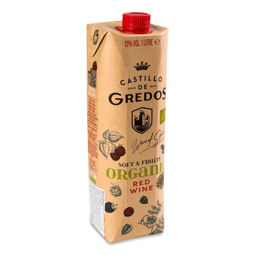 Вино Castillo de Gredos Organic red 1л