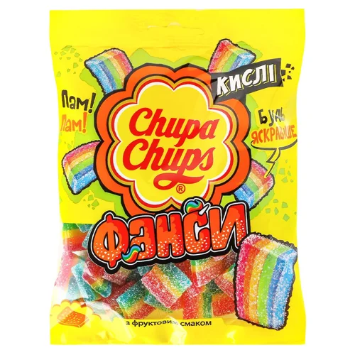 Мармелад Сhura Chups Фанси жувальний з фруктовим смаком 150г