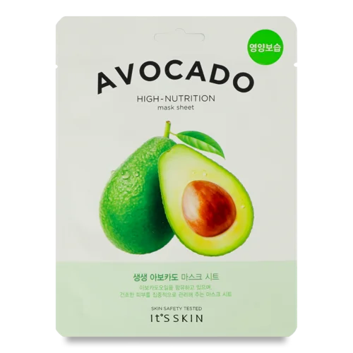 Маска для Обличчя Тканинна Avocado It's Skin 21г