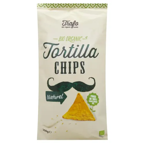 Чіпси кукурудзяні Trafo Біо органічні натуральні 200г