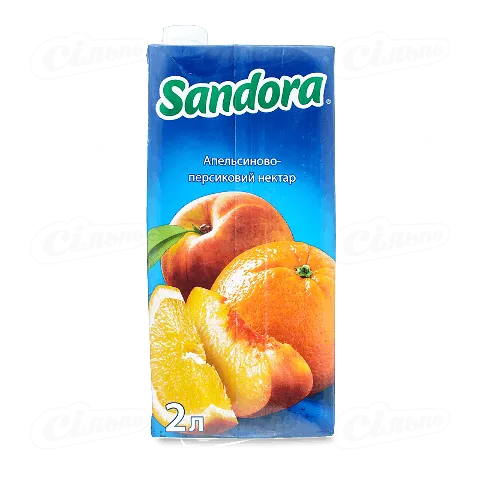 Нектар Sandora апельсин-персик, 2л