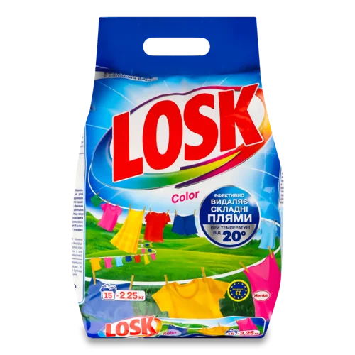 Мийний Синтетичний Засіб Color Losk, 2.25 кг