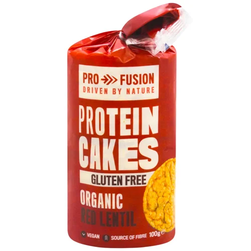 Хлібці органічні протеїнові сочевичні ТМ Biona Organic 100 г