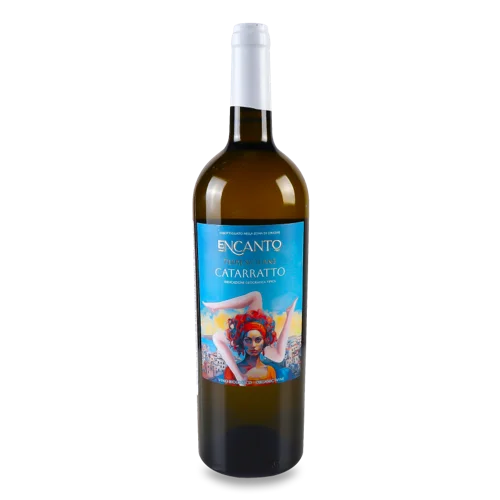 Вино Сухе Біле В/ґ Encanto Catarratto Органічне, 0.75л