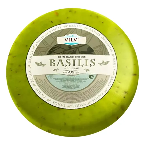 Сир Vilvi Basilis з базиліком 45%