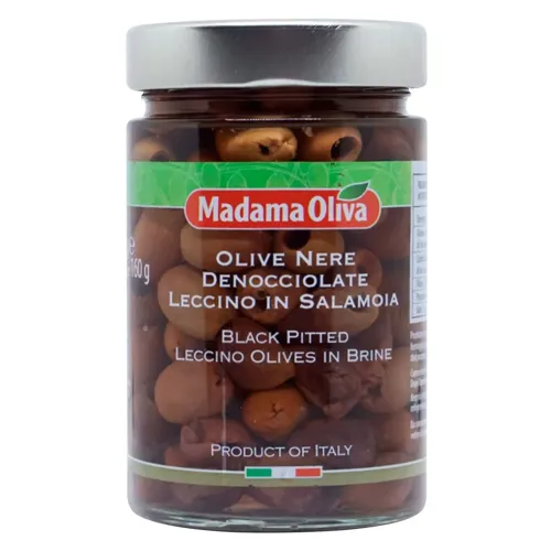Маслини Madama Oliva Leccino без кісточок 160г