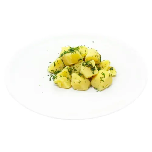 Картопля відварена з кропом