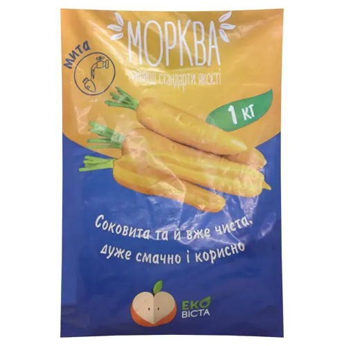 Морква Болівар мита 1кг ЕкоВіста