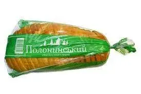 Хліб "Полонинський" з борошна вищого ґатунку різаний