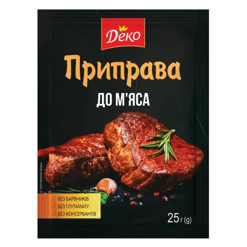 Приправа Деко до м’яса 25г