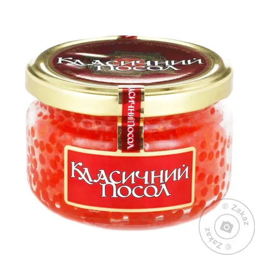 Ікра Класичний Посол форелі зерниста 220г