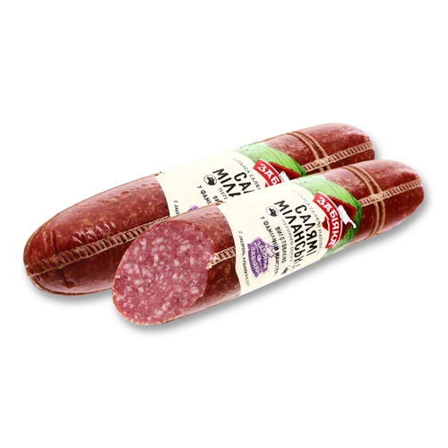 Ковбаса Салямі Міланська Забіяка Напівкопчене, кг