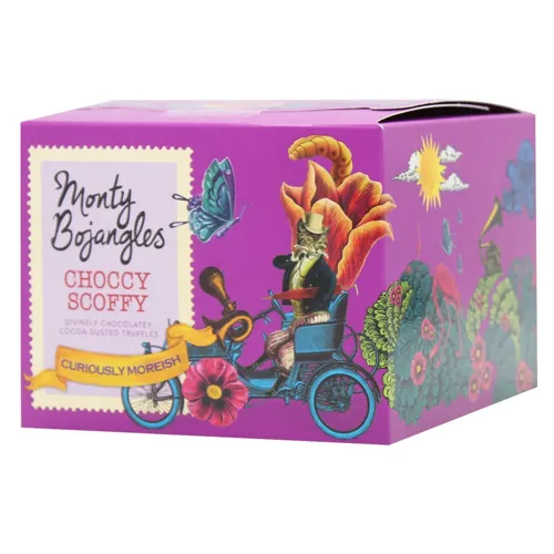 Трюфелі Monty Bojangles Choccy Scoffy з шоколадом 150г