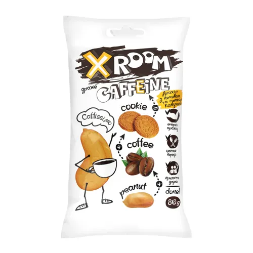 Драже Арахіс з Печивом та смаком Капучіно ТМ "Xroom"