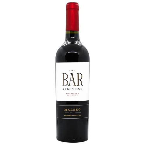 Вино El Bar Argentino Мальбек червоне сухе 14% 0,75л
