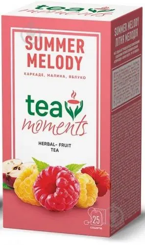 Чай фруктово-трав'яний Tea Moments Summer Melody 25шт*1,6г