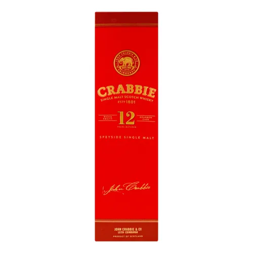 Віскі 0.7л 40% шотландське односолодове 12YO Crabbie