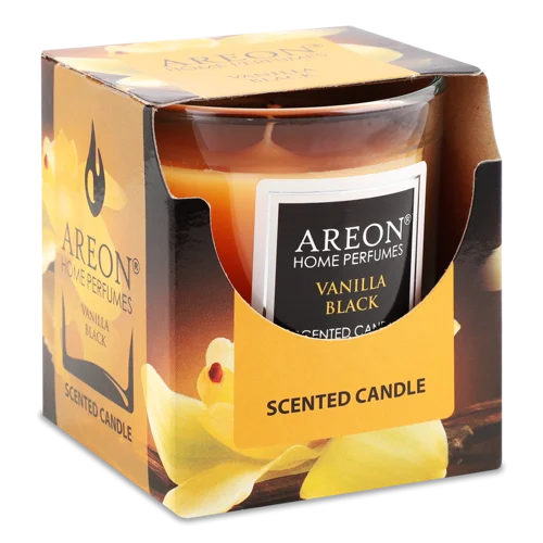 Аромасвічка Areon Home Perfumes Black Vanilla, в/ґ, 1шт