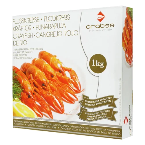 Лангустіни Crabbs з кропом 28/35 заморожені 1кг