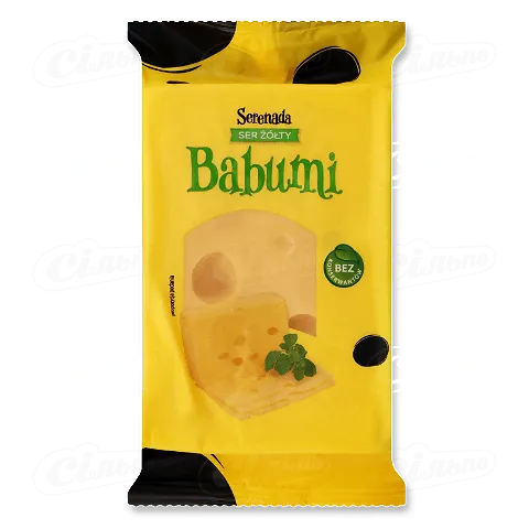Сир Serenada Бабумі шматочок 45% коров'ячого молока, 250г