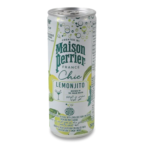 Напій Газований Ароматизований Lemonjito Chic Maison, з/б 0.25л