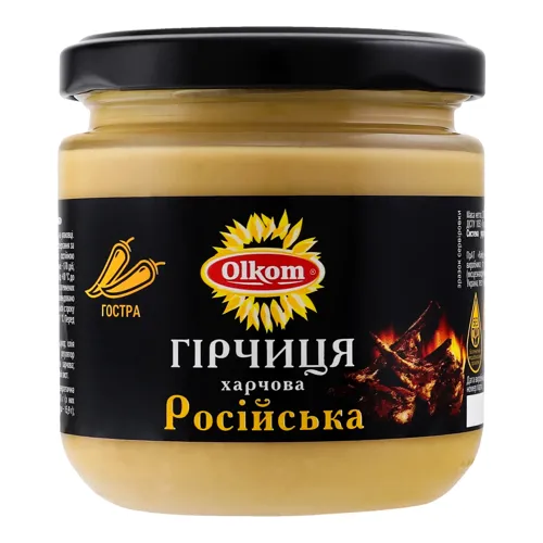 Гірчиця Українська Olkom с/б 200г