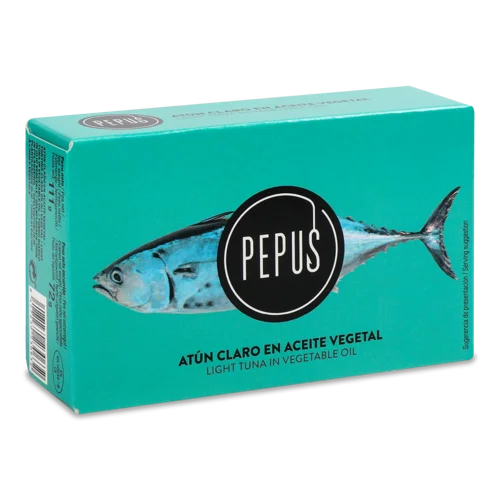 Тунець Жовтий В/Ґ Pepus В Рослинній Олії, 200 Г