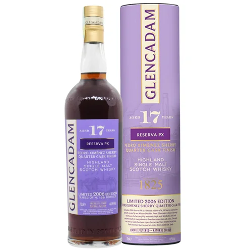 Віскі Glencadam Reserva PX Pedro Ximenez Sherry Quarter Cask Finish 17 років 46% 0,7л