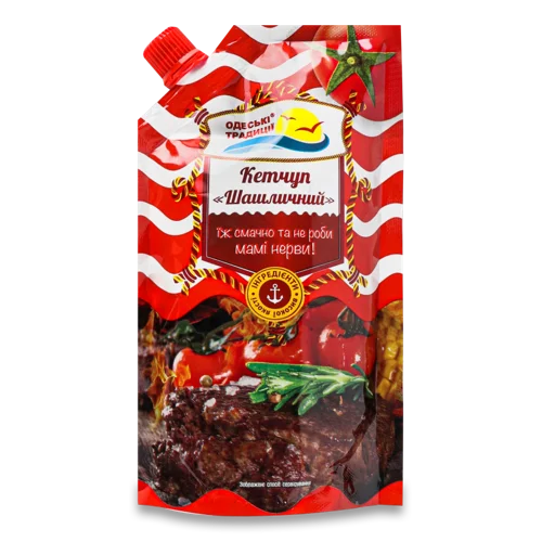 Кетчуп Шашличний, Вищого Ґатунку, П/Пл, 300г
