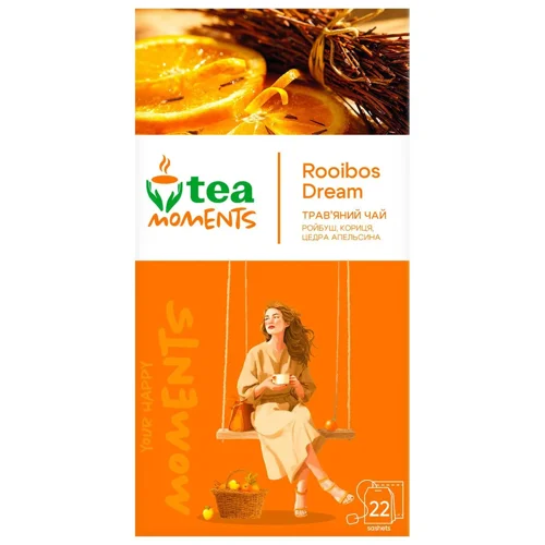 Чай трав'яний Tea Moments Rooibos Dream 1,5г*22шт