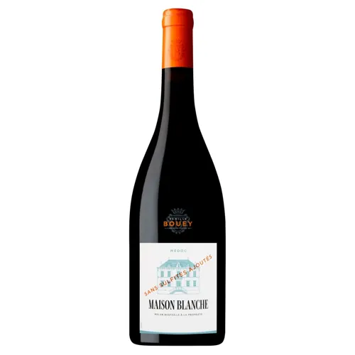 Вино Maison Bouey Maison Blanche Sans Sulfites червоне сухе 14% 0,75л