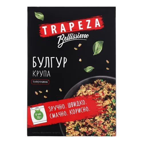 Крупа пшенична Булгур середній Trapeza 280г