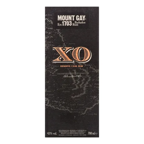 Ром 0,7л 43% Extra old Mount Gay