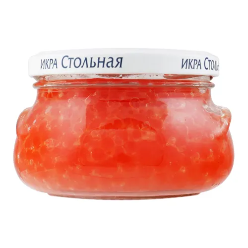 Ікра імітована лососева Стольная Санта Бремор с/б 230г