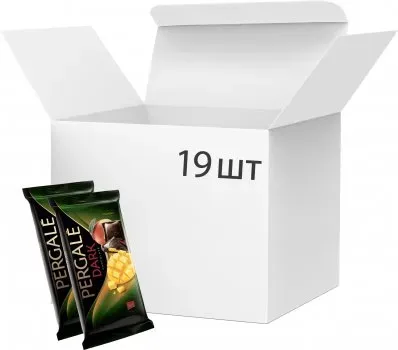 Шоколад Pergale чорний з начинкою манго 100г