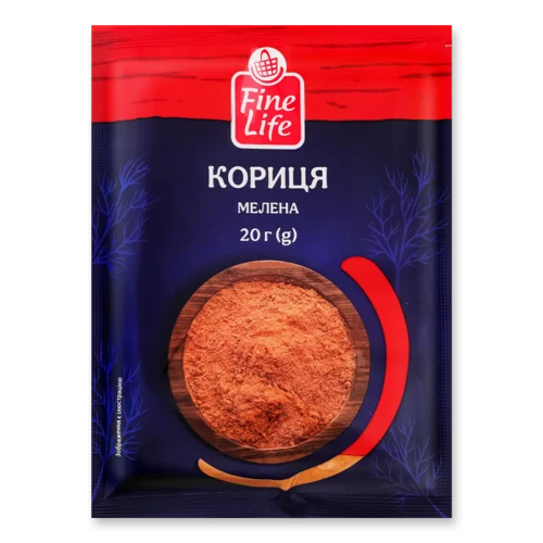 Кориця Мелена В/ґ Fine Life, 20г