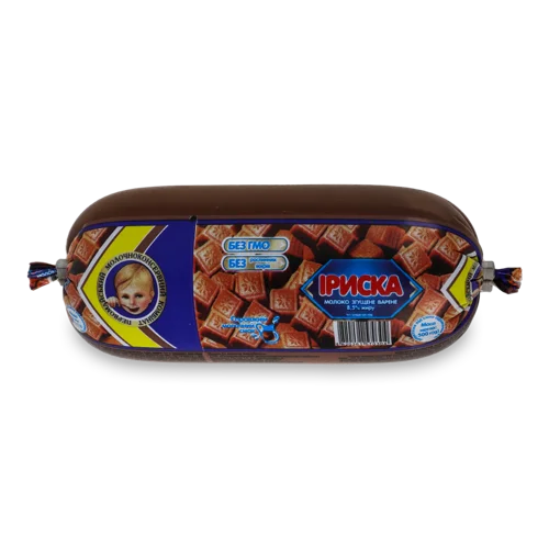 Молоко Згущене Варене 8.5% Іриска Первомайський МКК, в/ґ, 500г