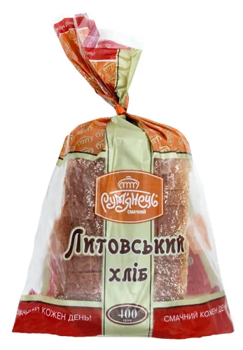 Хліб нарізний Литовський Рум'янець м/у 400г