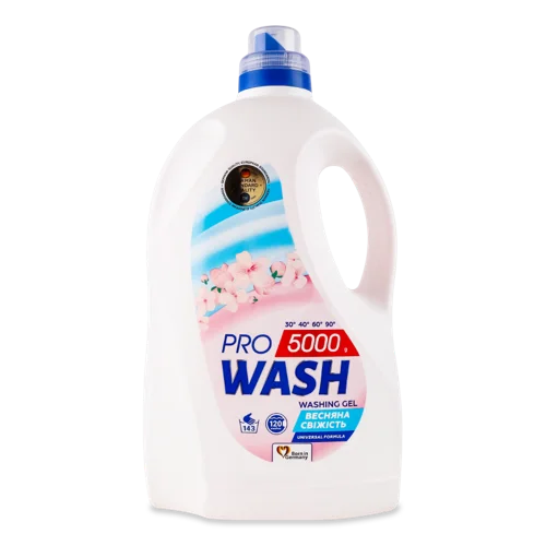 Гель для Прання Весняна Свіжість, Pro Wash, 5 кг