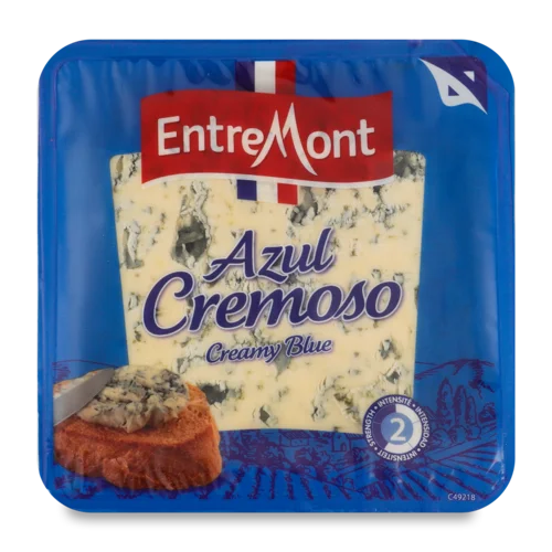 Сир Вищого Ґатунку 50% Azul Cremoso Entremont, 0.125кг