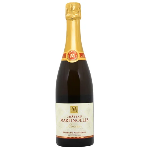 Вино ігристе Paul Mas Prima Perla Blanc de Blancs Methode Ancestrale біле брют 8% 0,75л