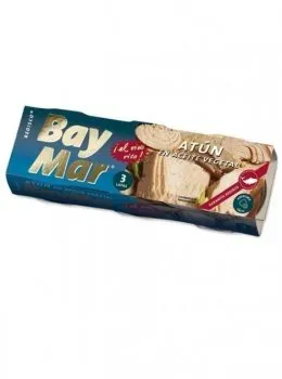 Тунець в соняшниковій олії BAY MAR, 230г (3 x 77г)