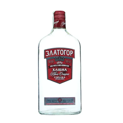Горілка 0.5л 38% особлива Хлібна Золотогор пл