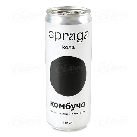 Напій Лавка традицій Spraga Комбуча Кола з залізної банки, 330мл